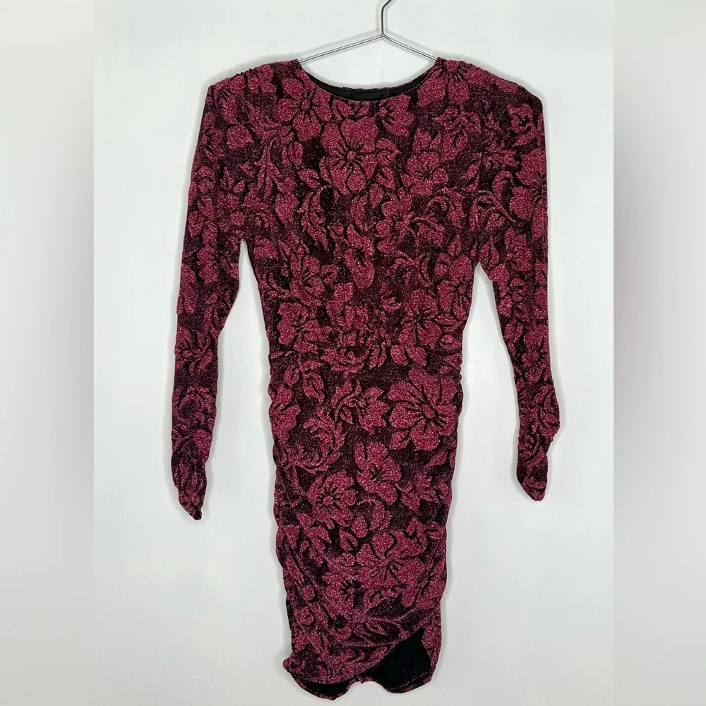 For Love & Lemons Shailee Mini Dress – Mulberry – XXS - Picture 6 of 9
